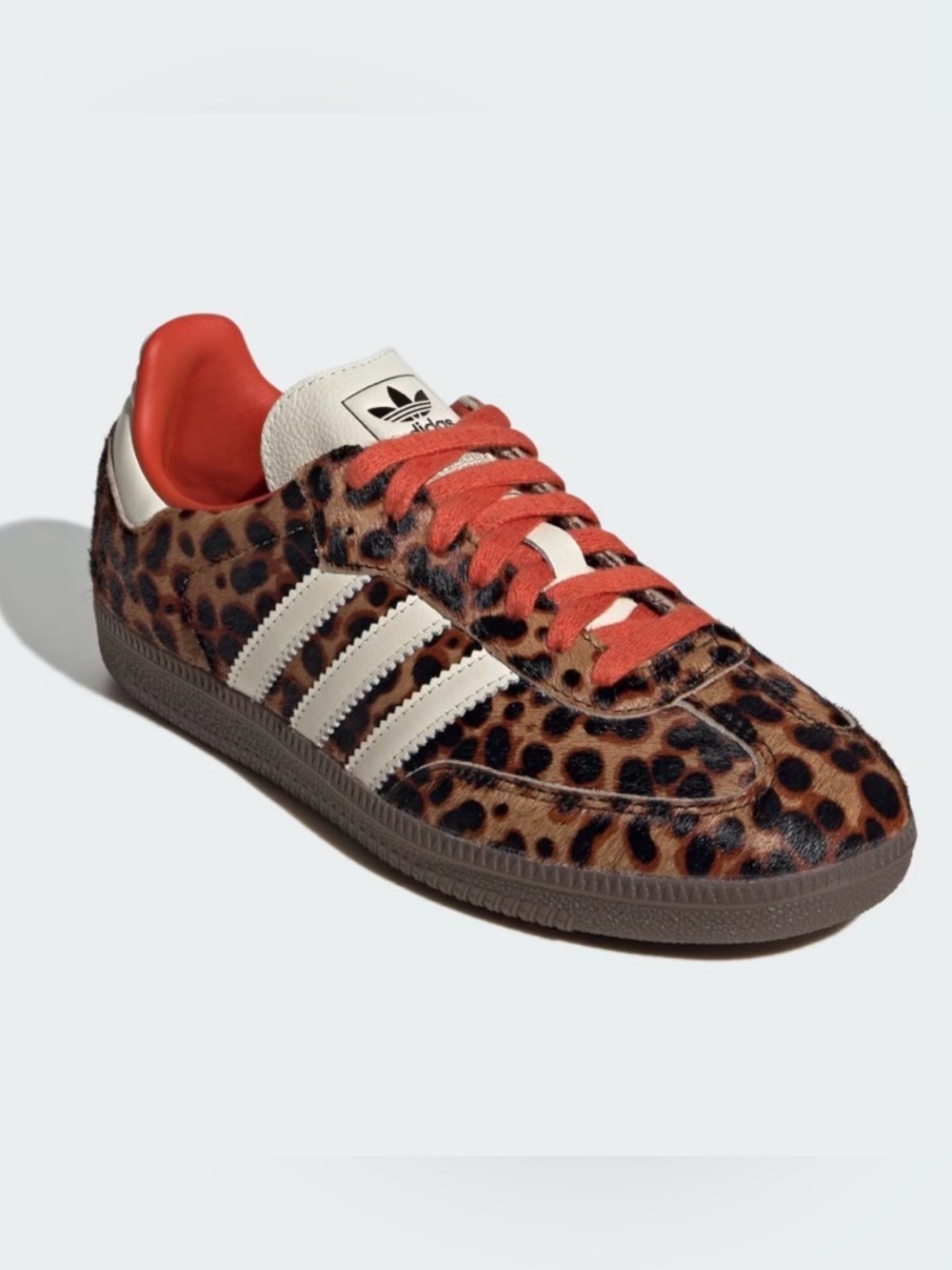 Adidas Ponyhair Leopard Print Samba OG Sneakers
